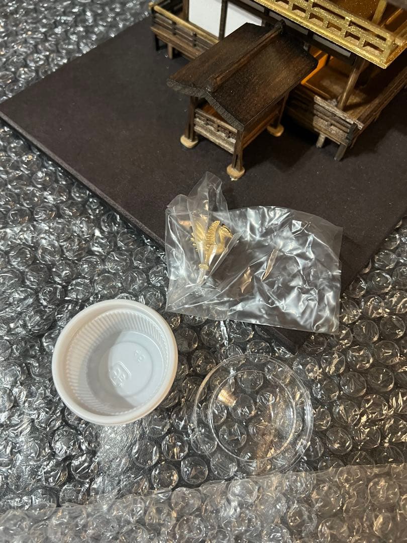 日本の伝統的な建物模型 金閣寺 小林工芸 完成品