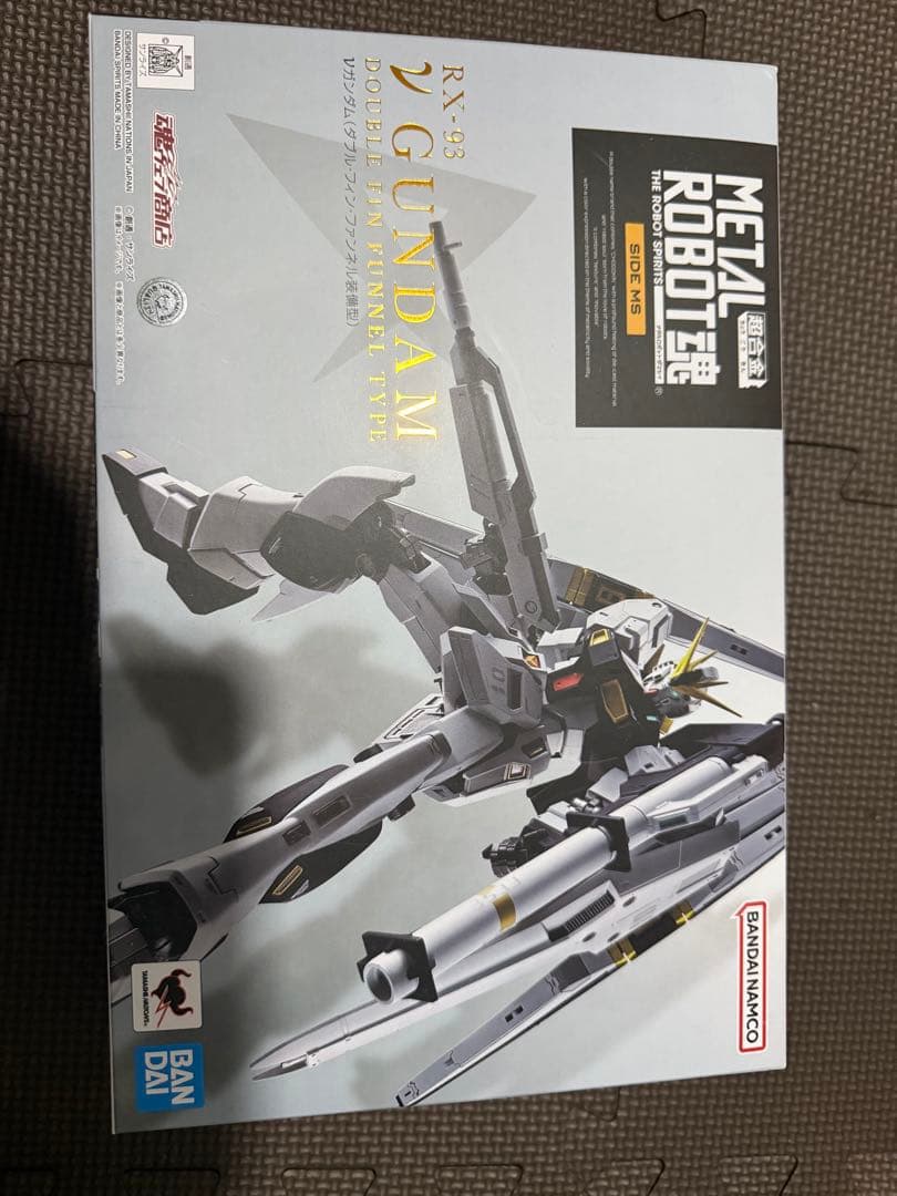 L ROBOT魂SIDE MSRX-9νガンダムダブルフィンファンネル METAL ROBOT魂 ＜SIDE MS＞ νガンダム（ダブル・フィン・ファンネル