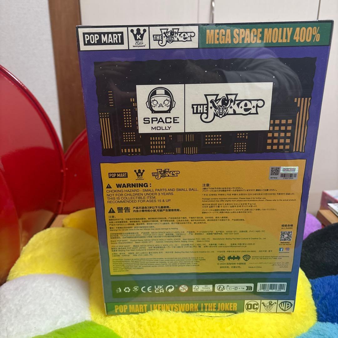 その他 POP MART THE JOKER MEGA SPACE MOLLY 400%