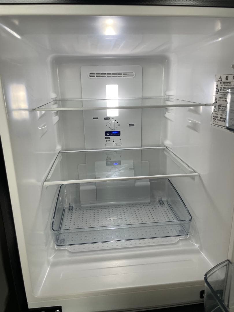 SHARP 冷蔵庫 ブラック　プラズマクラスター 幅49.5cm /152L