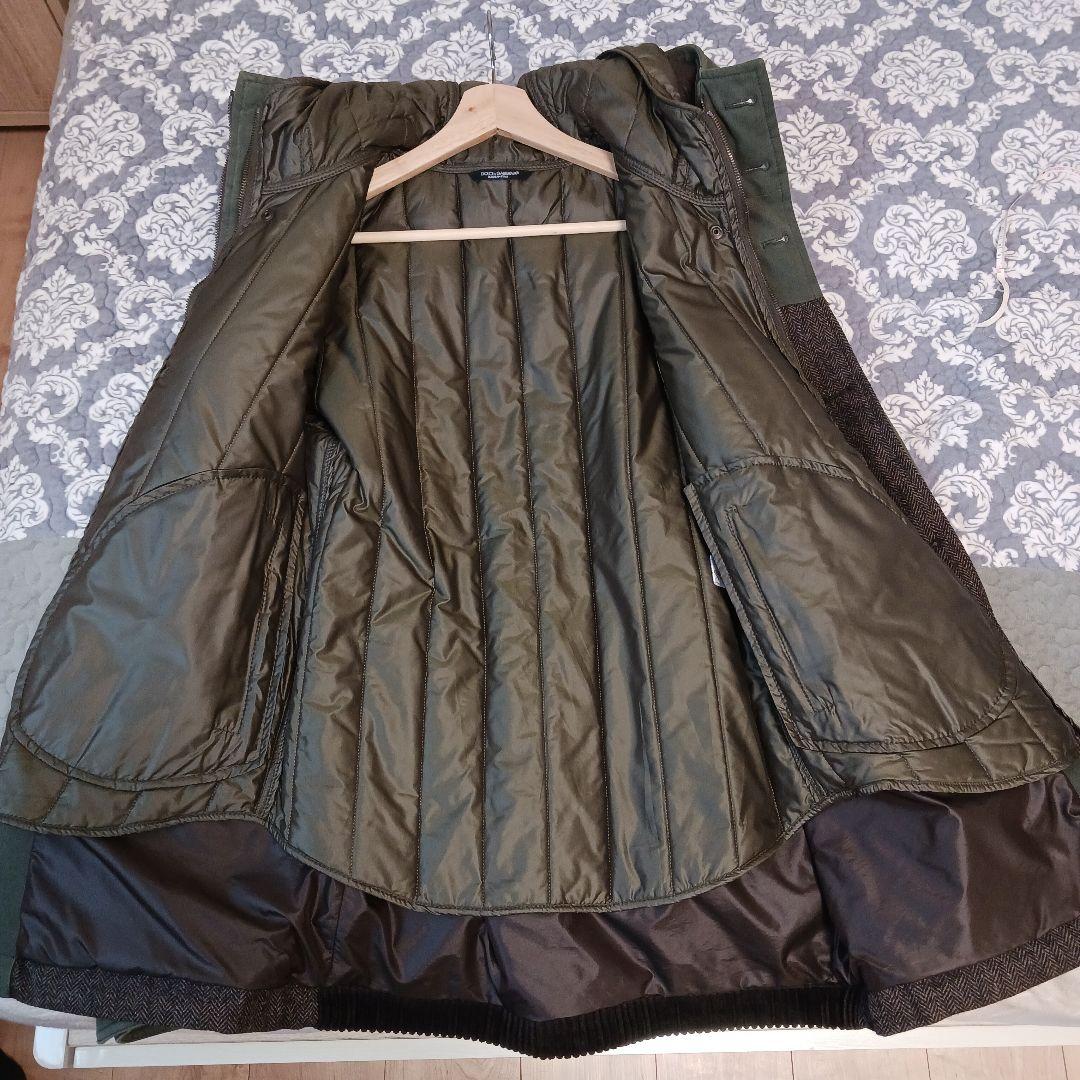 【美品】DOLCE&GABBANA　ドルチェ&ガッバーナ　ライナー付きコート