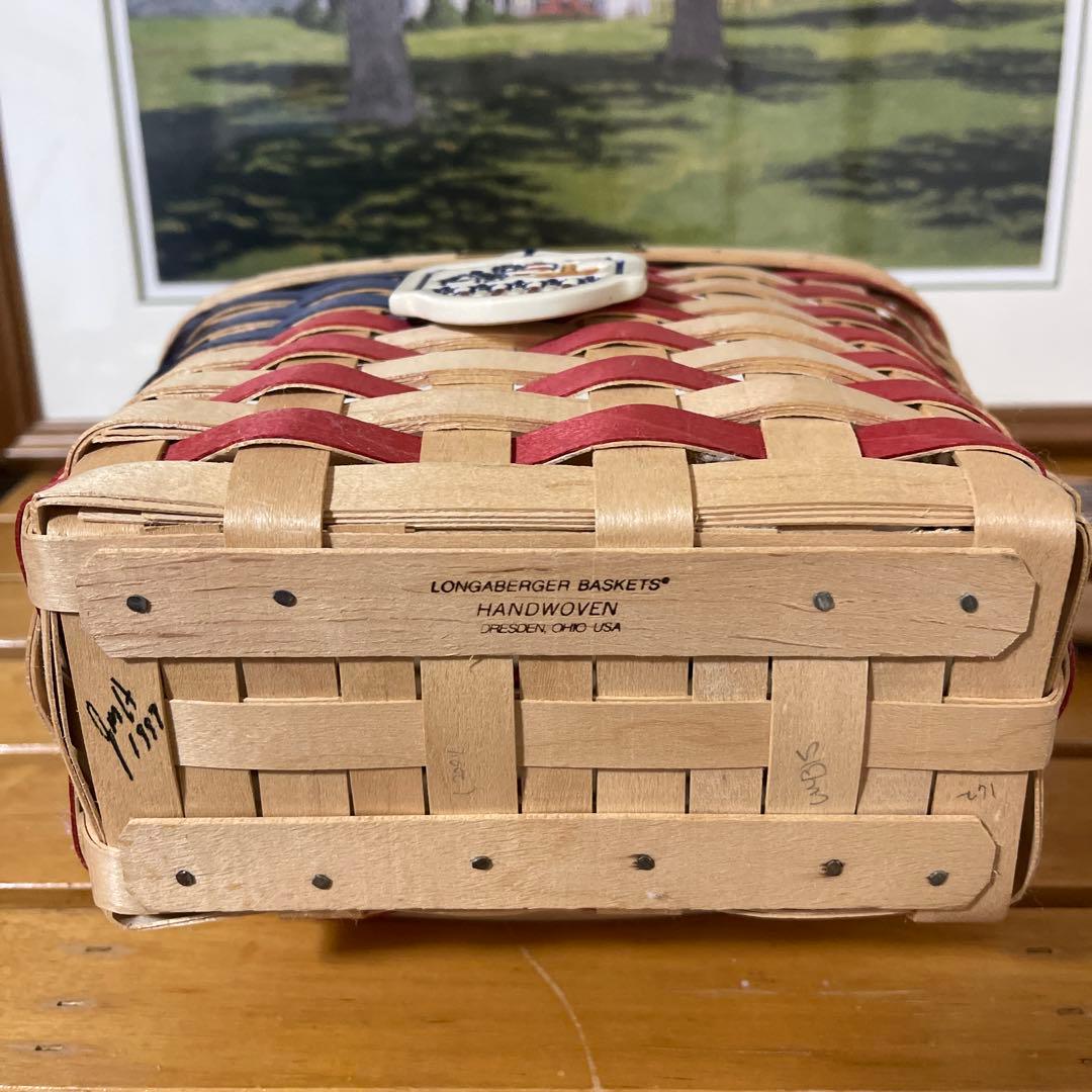 ロンガバーガーバスケット longabergerバスケット 小物入れ
