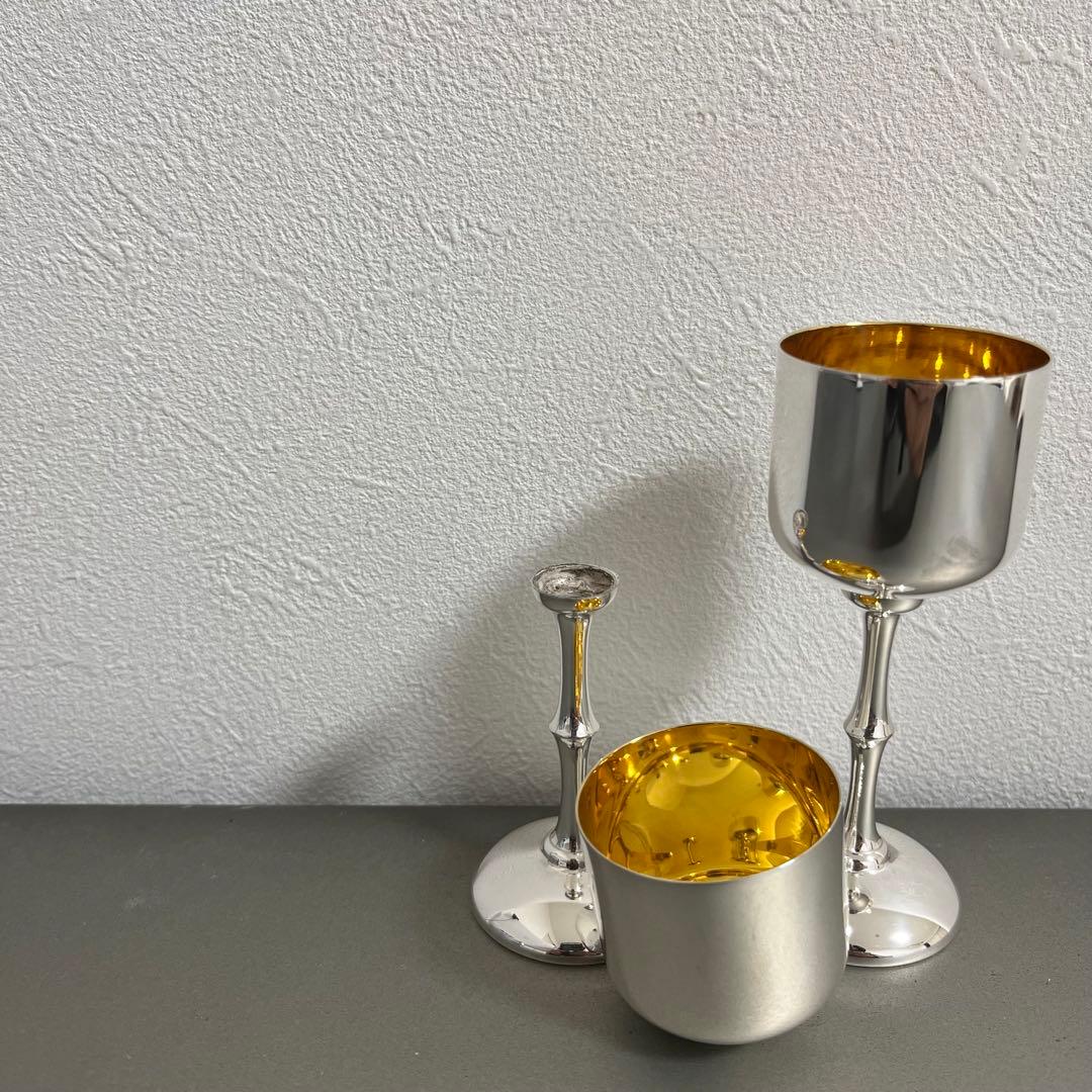 ★早い者勝ち★【純銀 87g】田中貴金属 シルバー 銀製品 グラス 2点セット