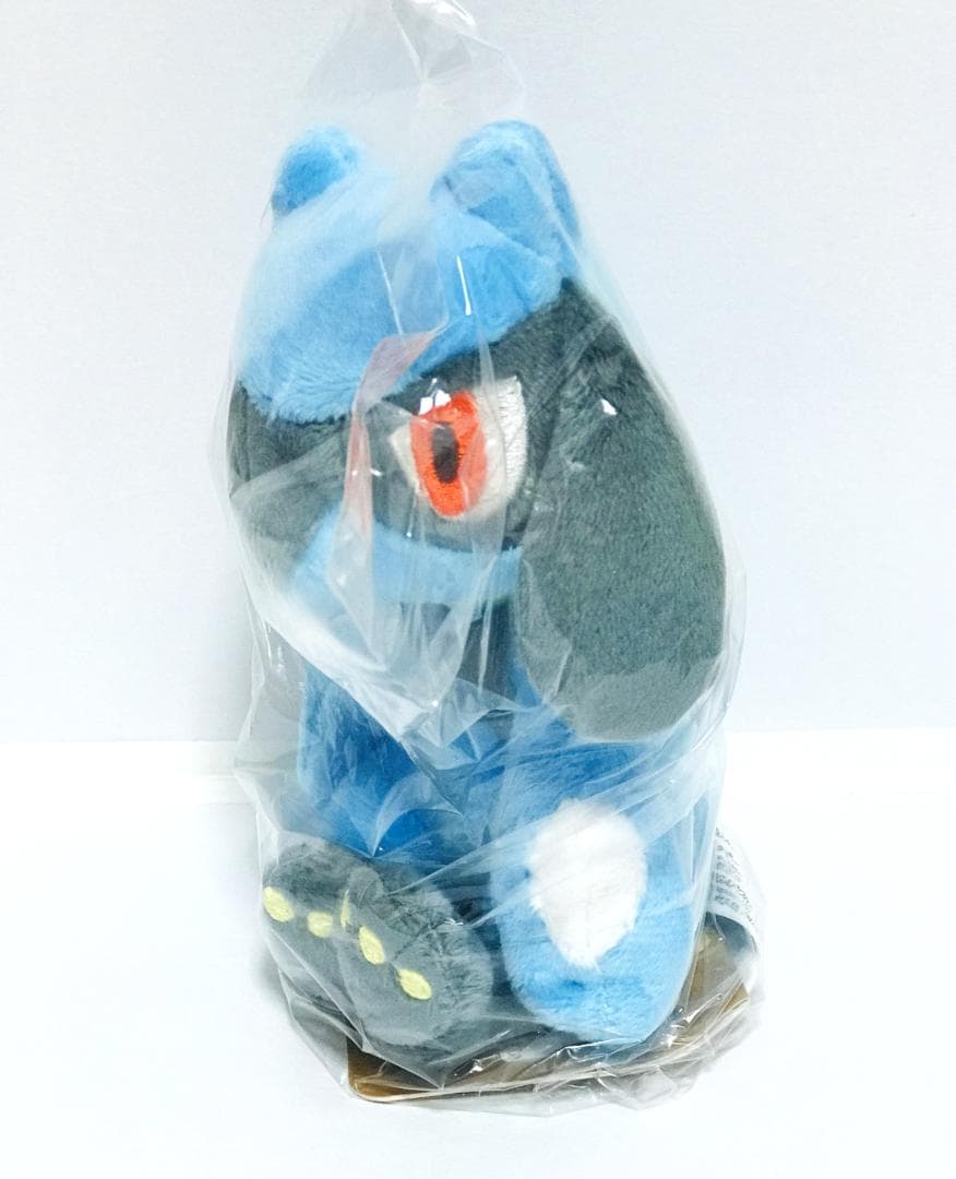 【新品・紙タグ付き】 ポケモン fit ルカリオ & リオル ぬいぐるみ セット