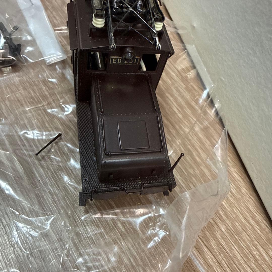 【希少】つぼみ堂模型店 ブラス ED25 塗装済完成品HOゲージ真鍮モデル 箱付