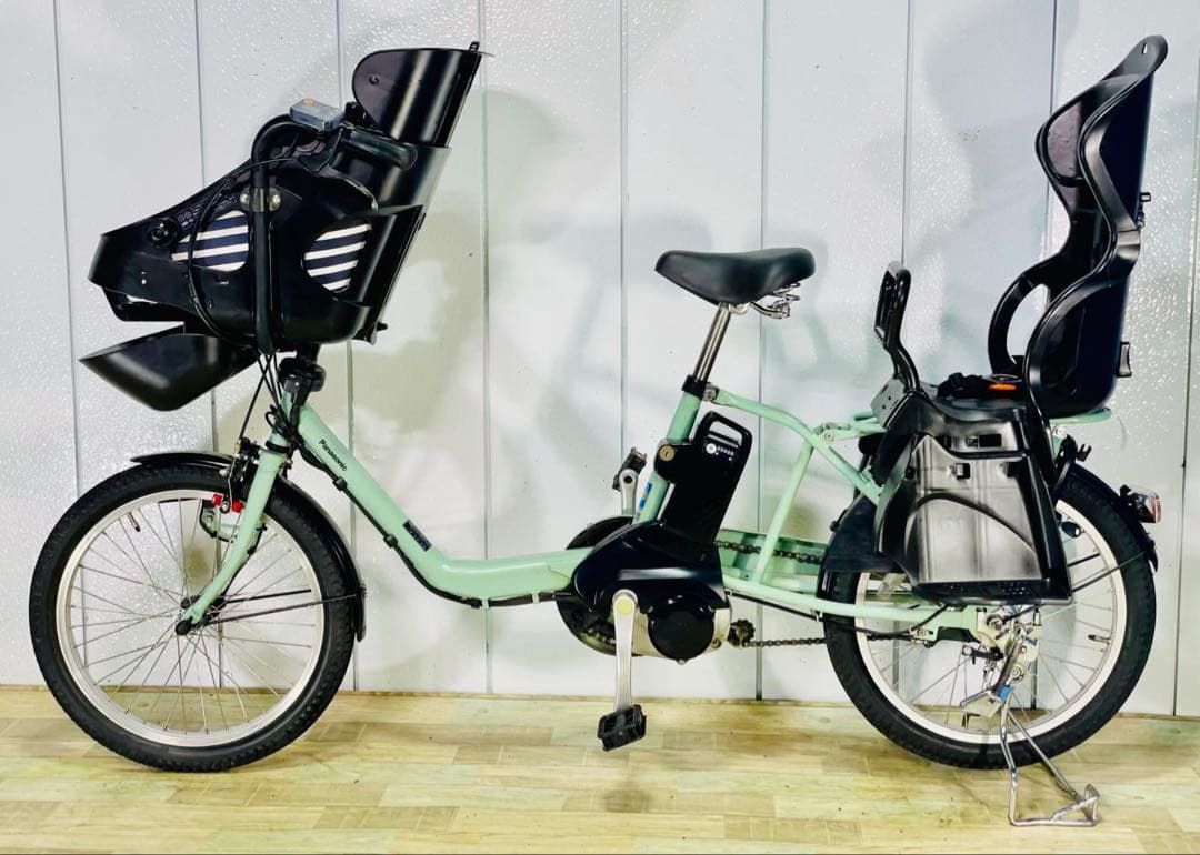 2723パナソニック12アンペア　3人乗り対応子供乗せ　電動アシスト自転車