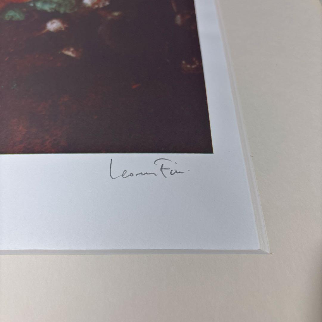 希少 アンティーク レオノールフィニ 1908～1996 直筆サイン 額縁付