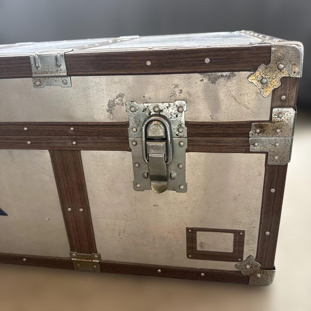 KOWA 60's トランク アルミ 船舶 収納 箱 台 ケース ボックス