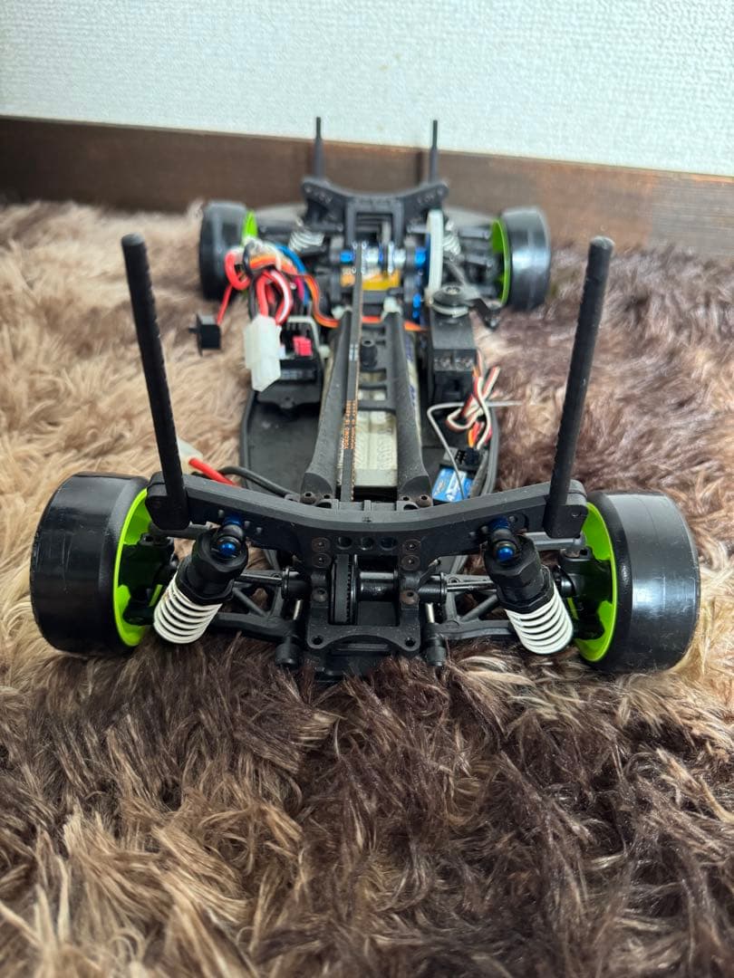 YOKOMOドリラジ、ブラシレスモーター グリーンホイール