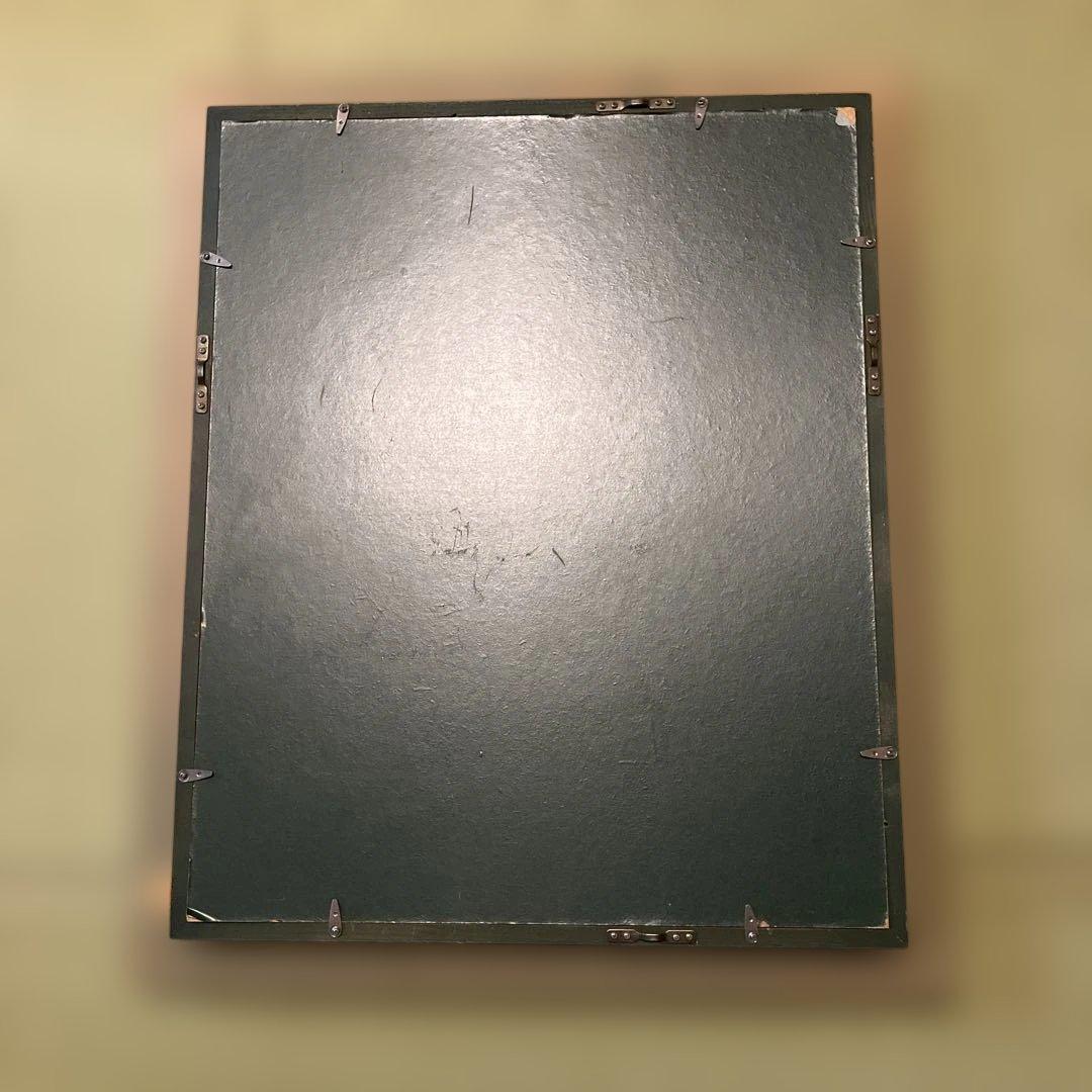 遠藤勝 バラ 油彩画 6号 額縁入り