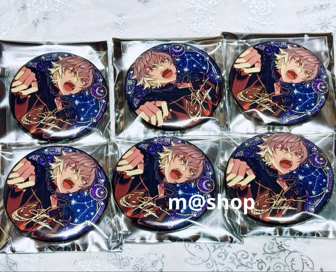 あんスタ 星之所向アクスタ 缶バッジ 大神晃牙 6点 - メルカリ