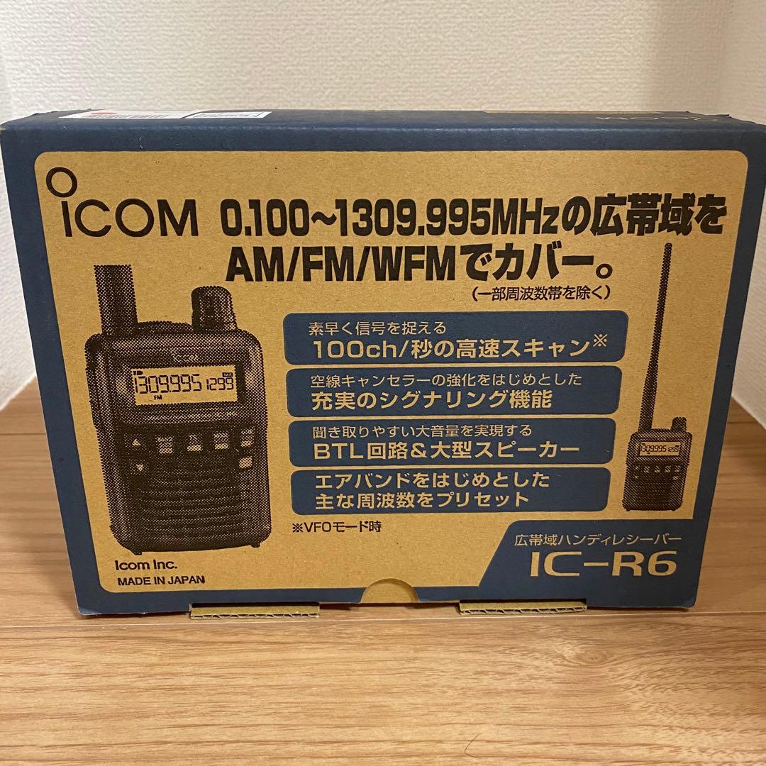 IC-R6 受信機 AM/FM/WFM