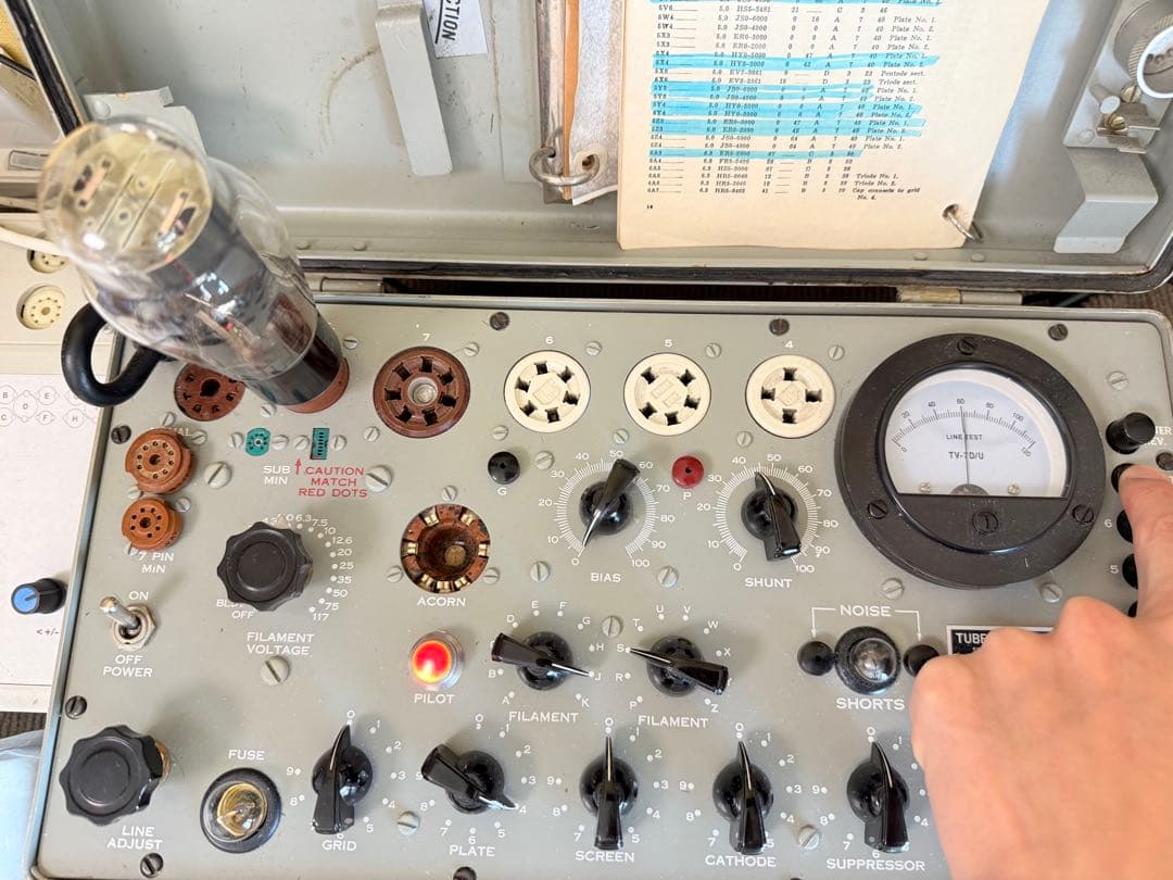 5U4G VT-244 JAN-CNU 真空管 NATIONAL UNION1本