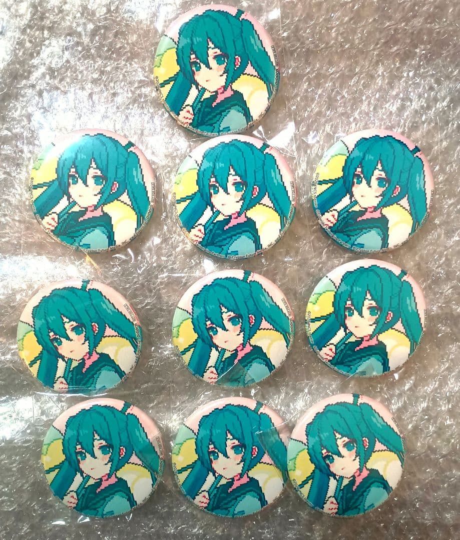 未開封/激レア品/非売品】超かぐや姫 CD 特典 缶バッジ ミク 10個