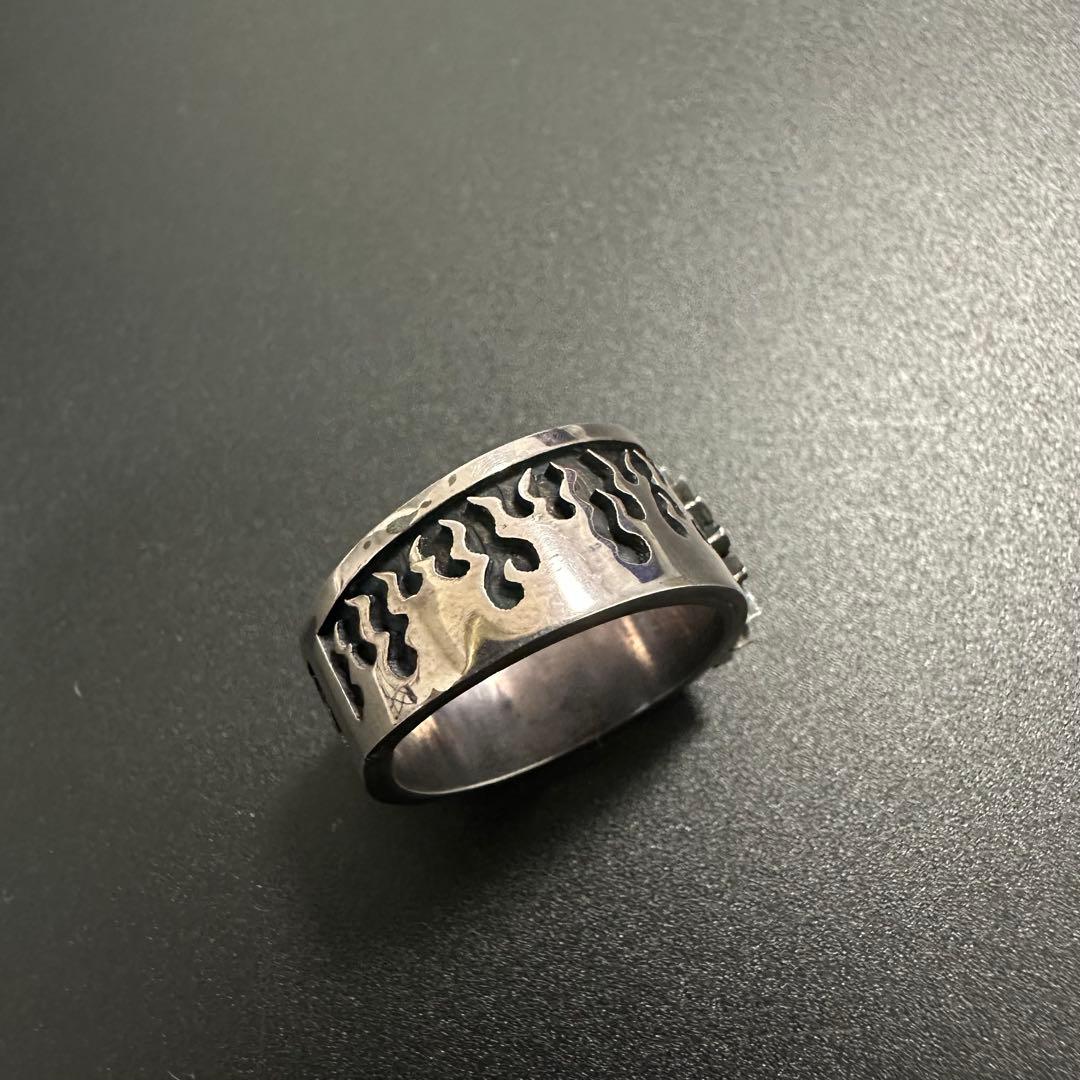 Hopi Charleston Lewis 3D サンフェイス リング 19号