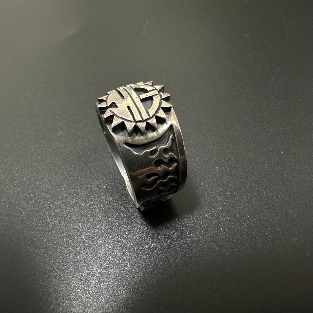 Hopi Charleston Lewis 3D サンフェイス リング 19号