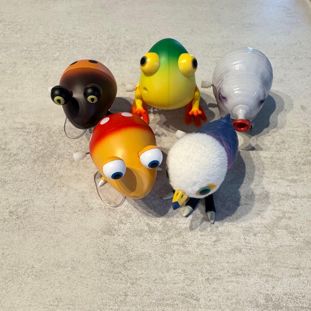 ⭐️5種セット⭐️ ピクミン せまる原生生物コレクション PIKMIN
