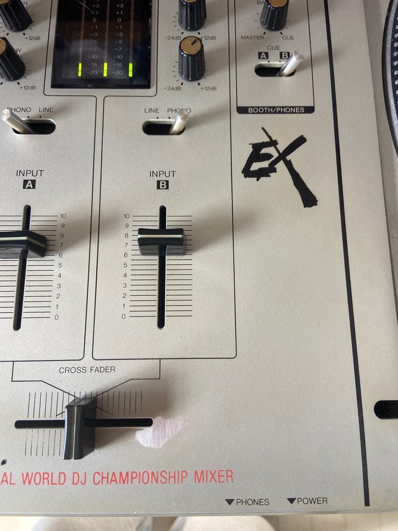 整備済み Technics sh-ex1200DJミキサー - メルカリ