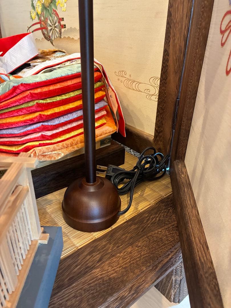 京雛　龍飛作　雛人形　お道具一式