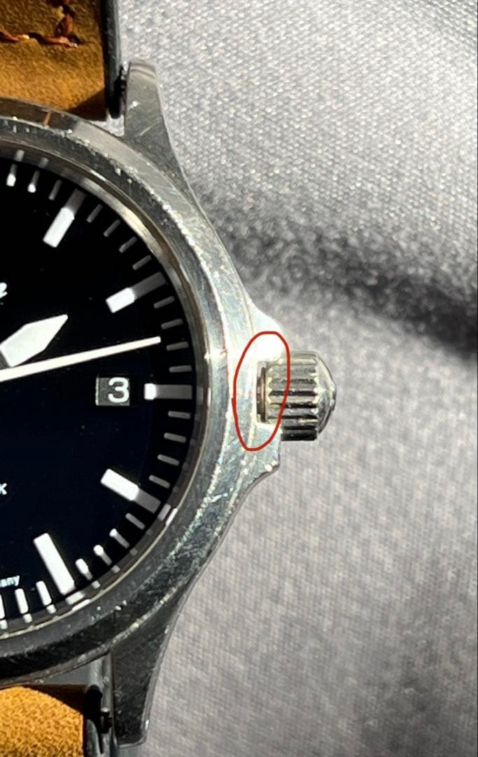 ジンSinn556 自動巻き 腕時計 ブラック文字盤 デイト付 ドイツ製