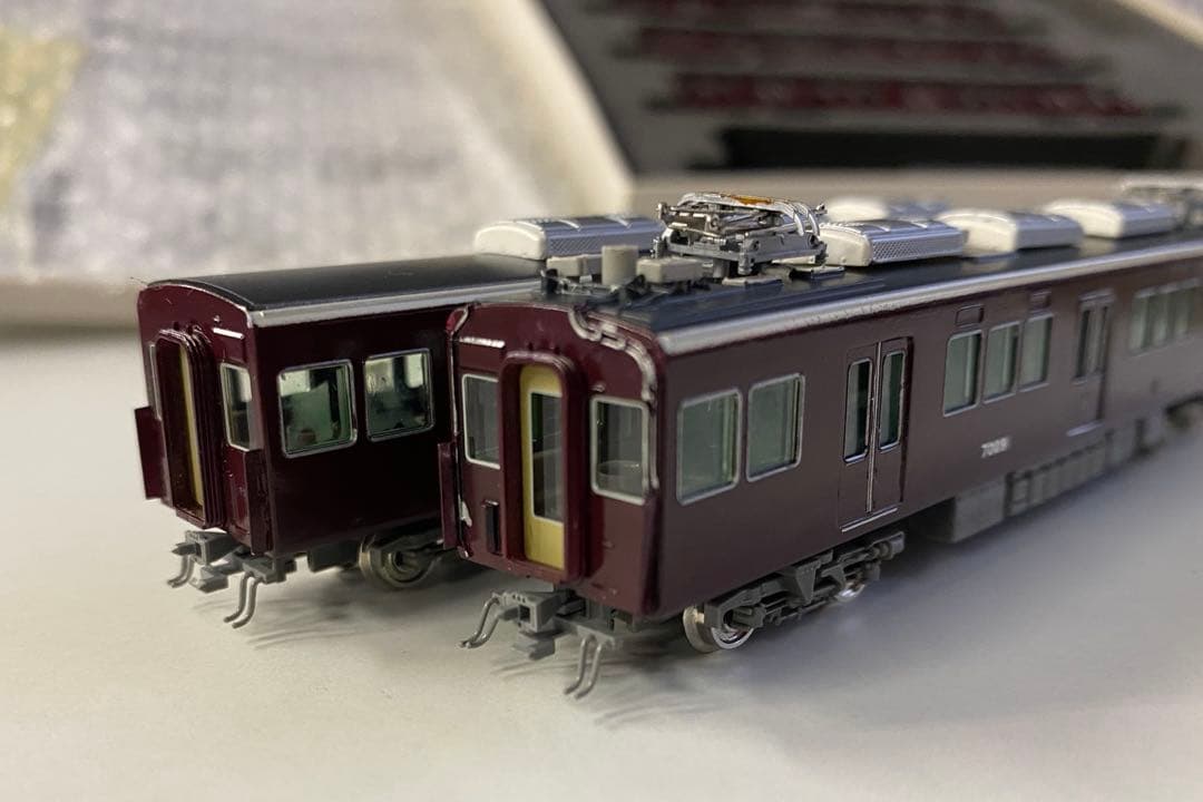 阪急電鉄7000系7009f2011年リニューアル8両編成グリーンマックス神戸線