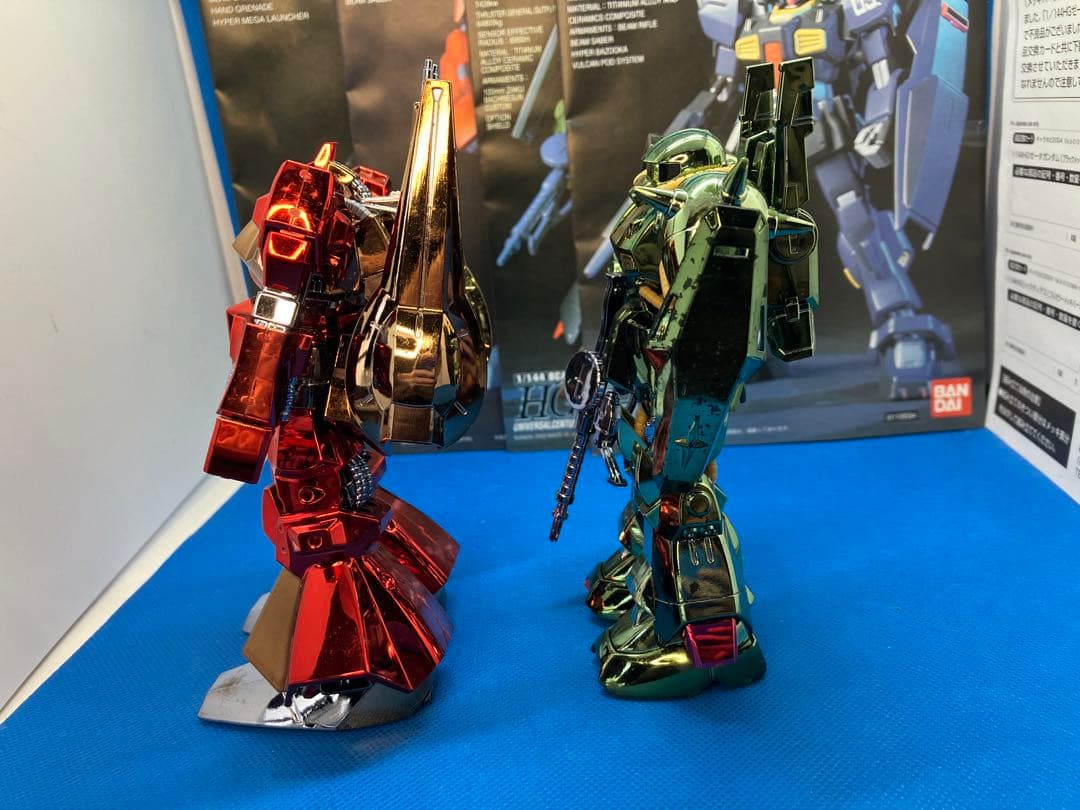 HG 1/144 Z ガンダム メッキ バージョン ザク リック ディアス