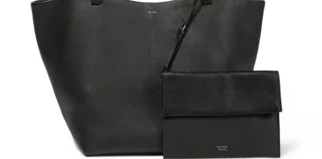 押し跡あり　THE ROW 牛革バケットトート 大容量 ショルダー 通勤バッグ
