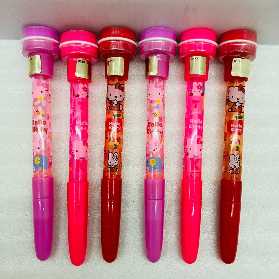 韓国製】ハローキティ バブルスタンプペン 24本ディスプレイ付き 2008年製