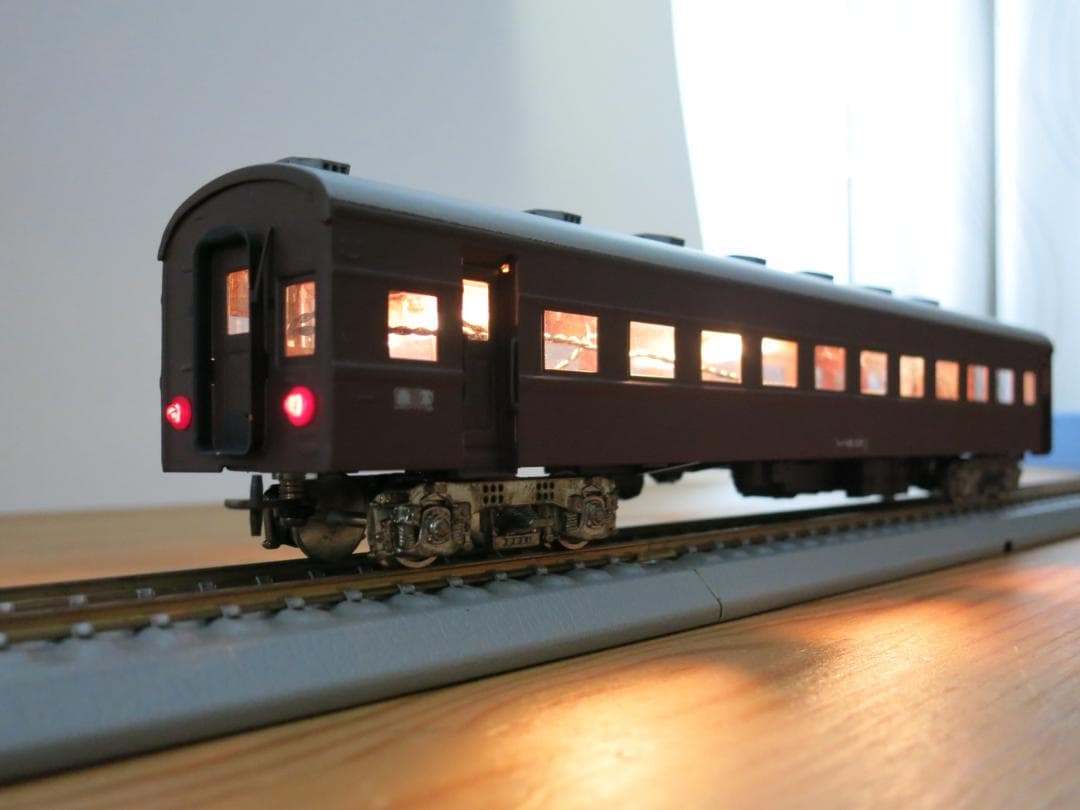 カツミ　HOゲージ　スハフ42　茶