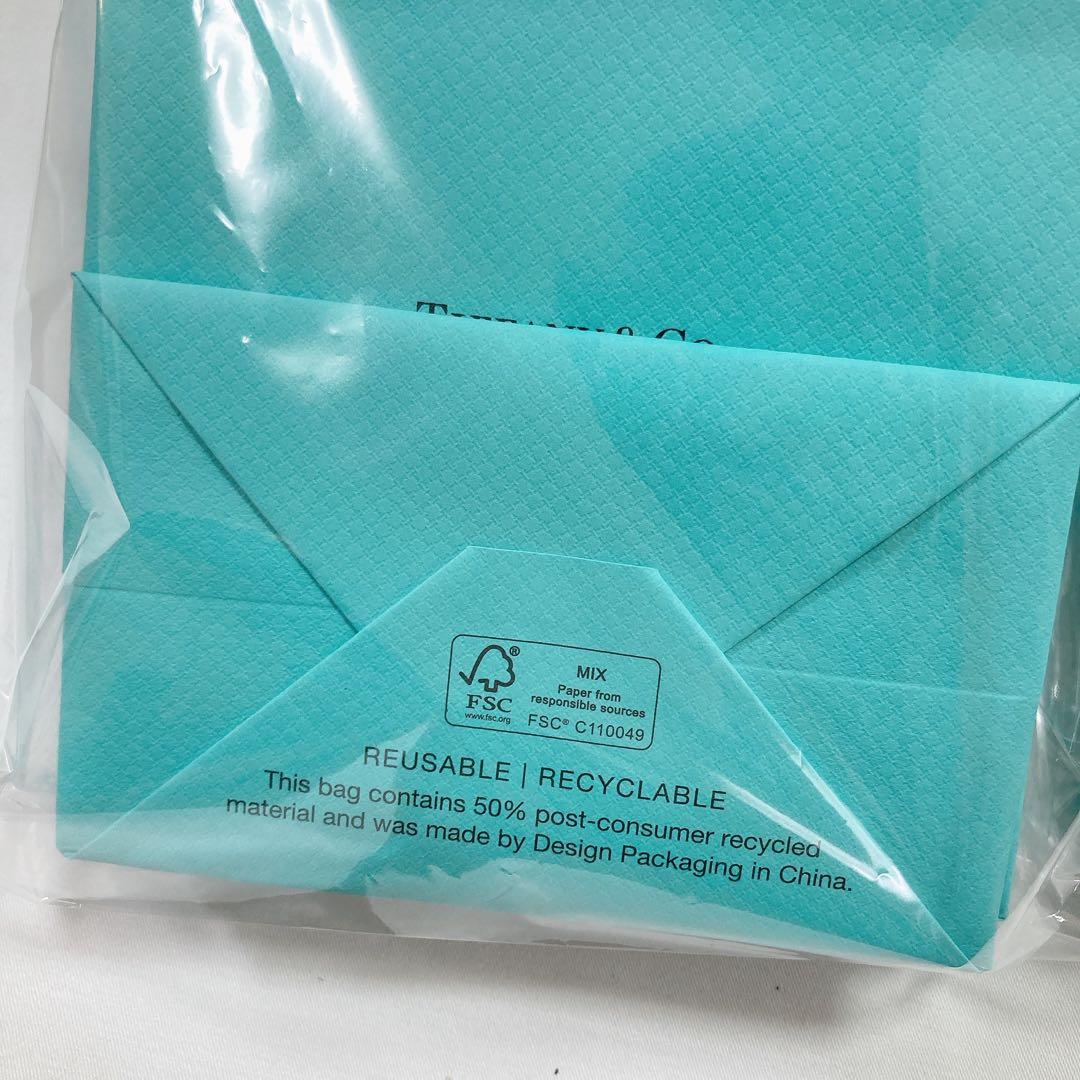 新品未使用 ティファニー 紙袋 ショップ袋 現行品 50枚セット SSサイズ