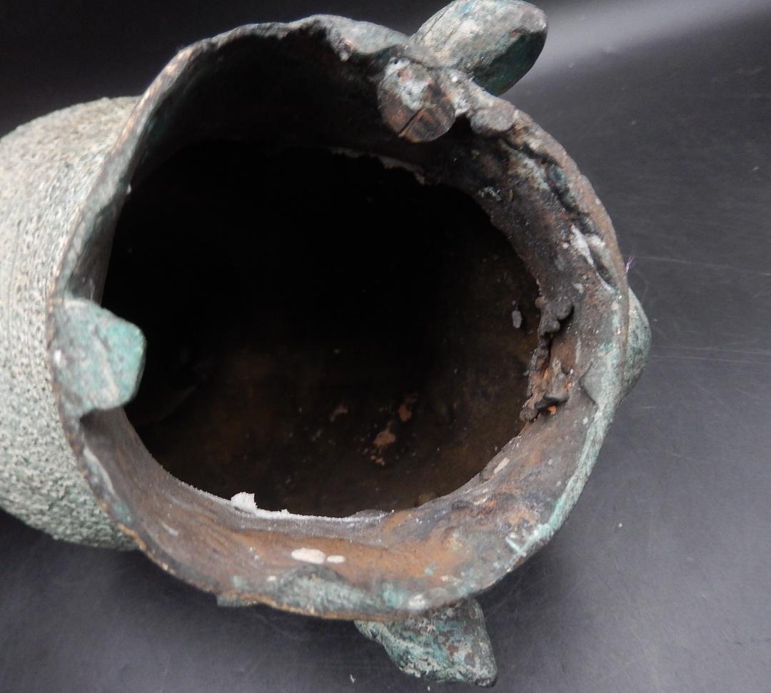 タイ仏教美術 青銅製 仏頭 スコータイ アユタヤ ガンダーラ ビルマ ブロンズ