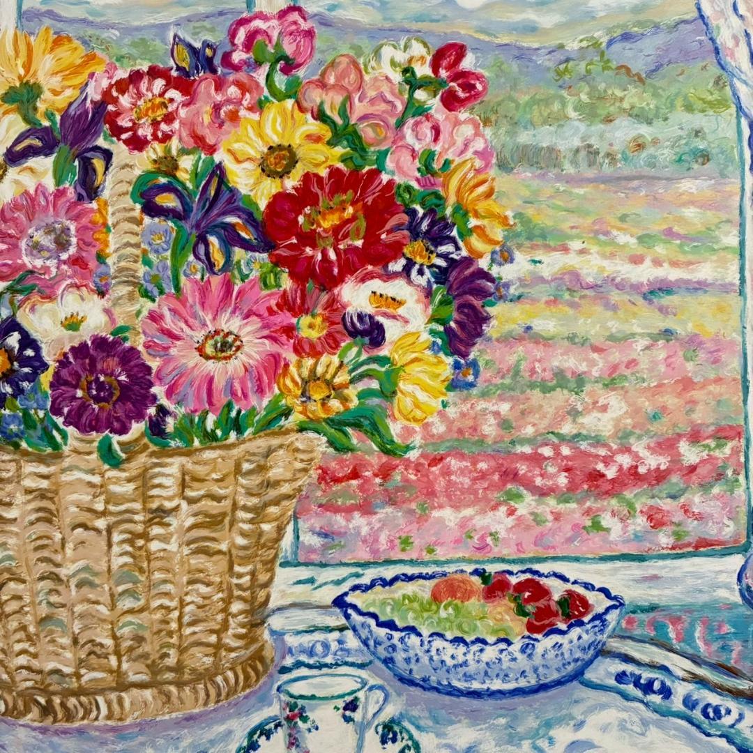 レスリー・セイヤー「インスピレーション」シルクスクリーン 直筆サイン入