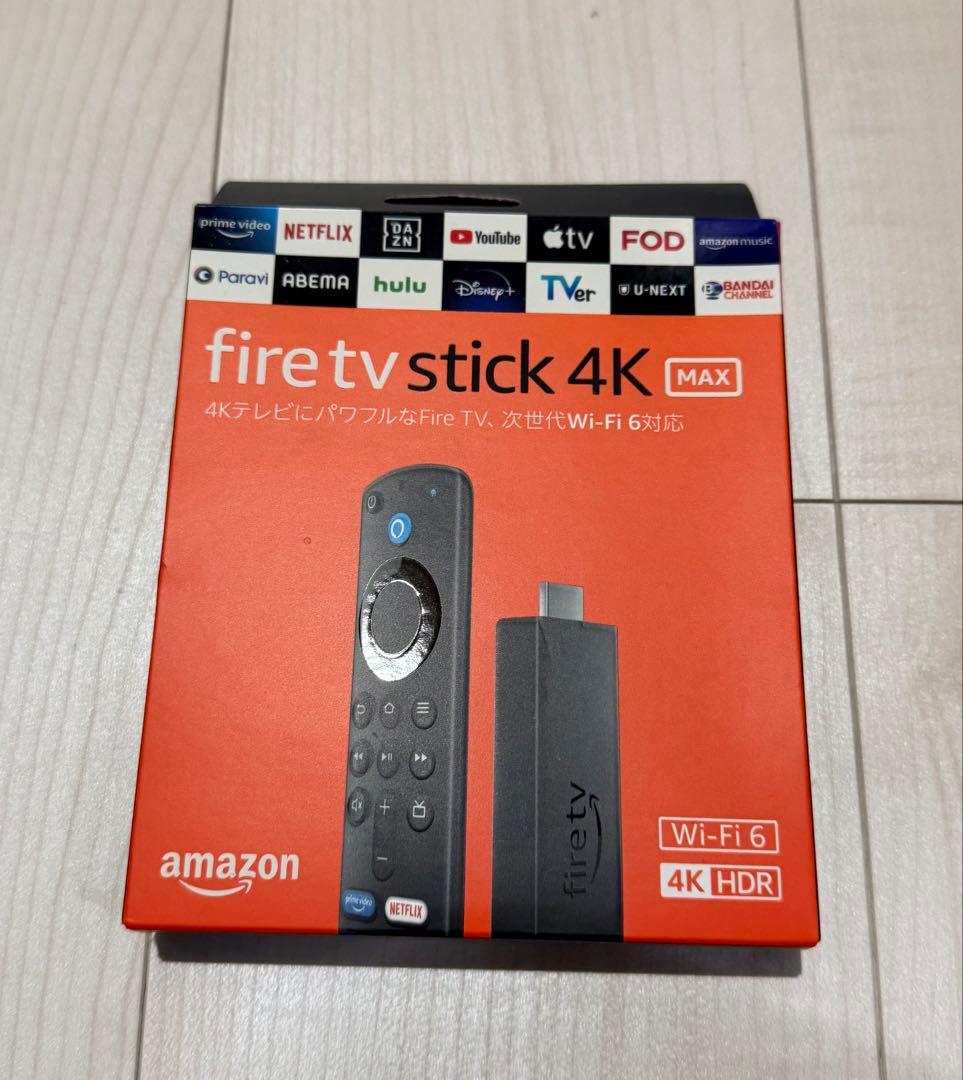 新品未開封 Amazon Fire TV Stick 4K Max Amazon Fire TV Stick 4K Max streaming device