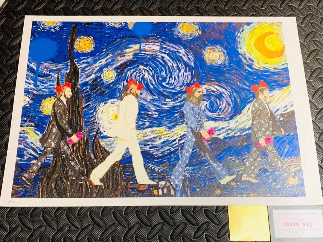 SOLD完売！ありがとうございました。DEATH NYC 世界限定100枚