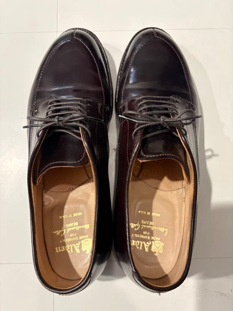 インターナショナルギャラリービームス 別注ALDEN / コードバン Vチップ