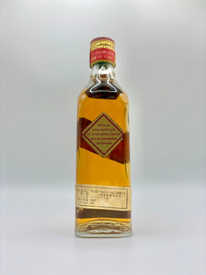 ミニボトル】Johnnie Walker Red label ウイスキー特級