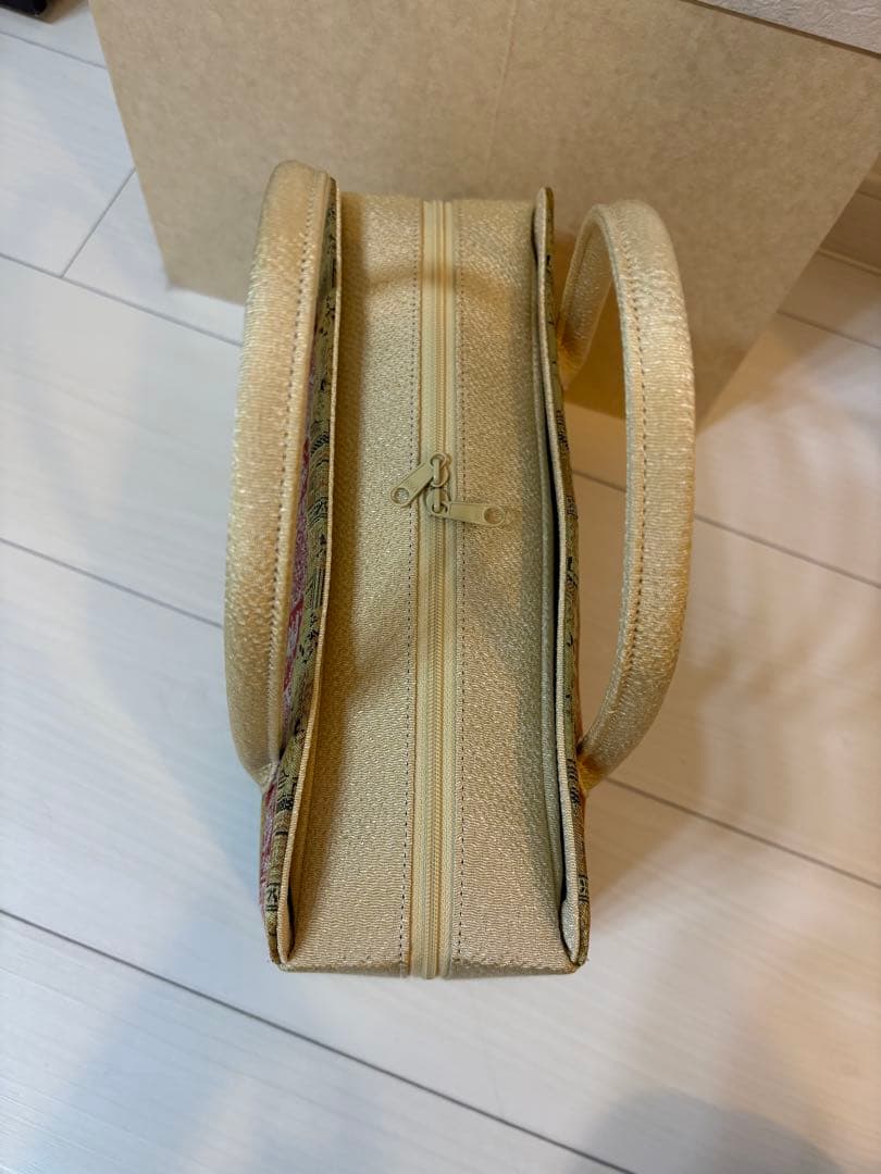 【新品】正絹 和装バック 利休バック お茶席 着物バック 西陣織