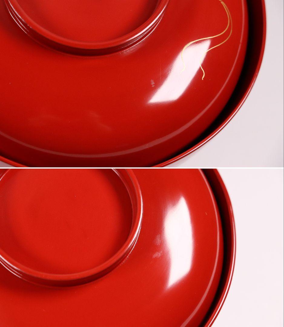 専用 MA417 CL19 輪島塗 楽器金蒔絵 朱塗椀 二客 切金 和楽器