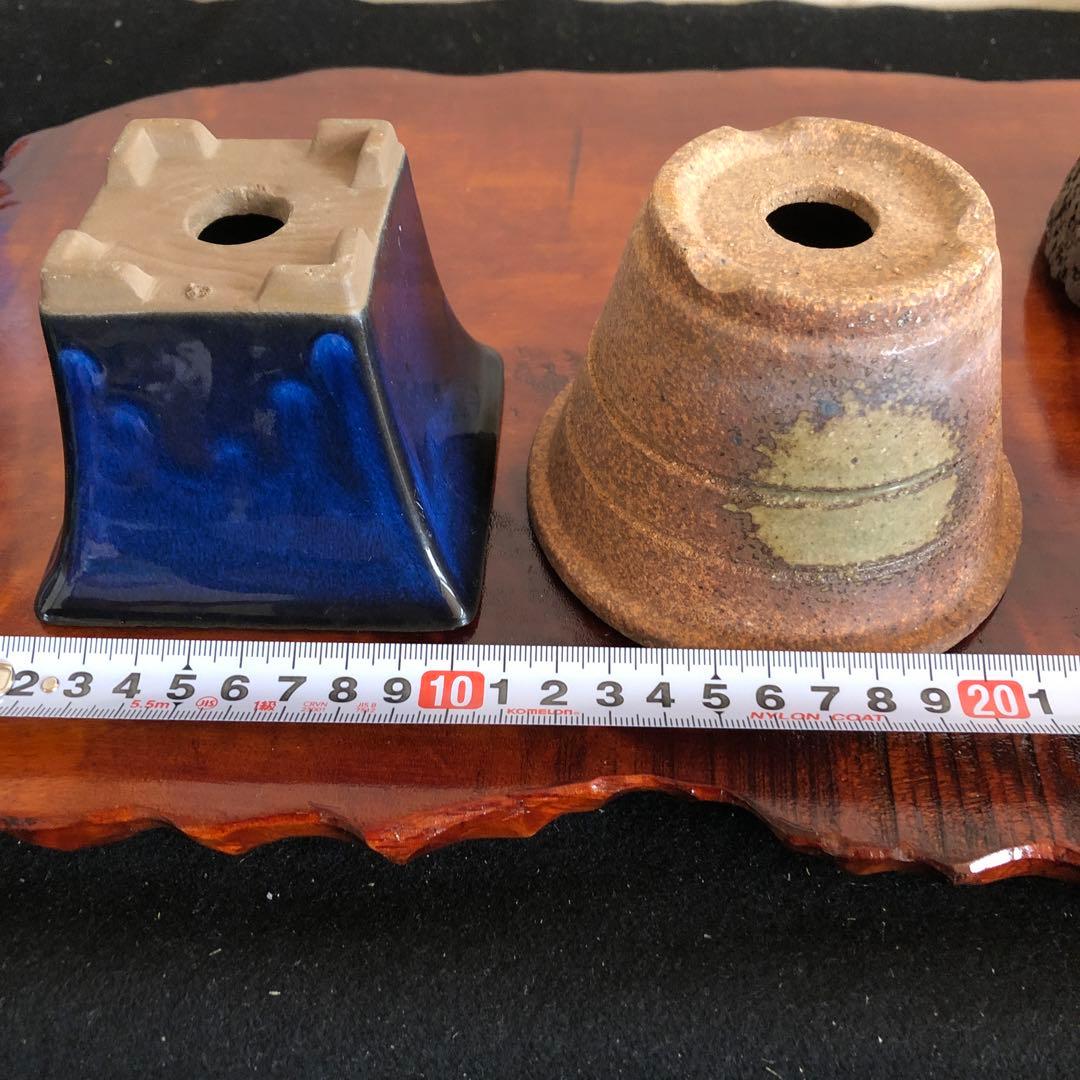 盆栽　山野草　サボテン　多肉植物鉢　4セット(11個)未使用品その他