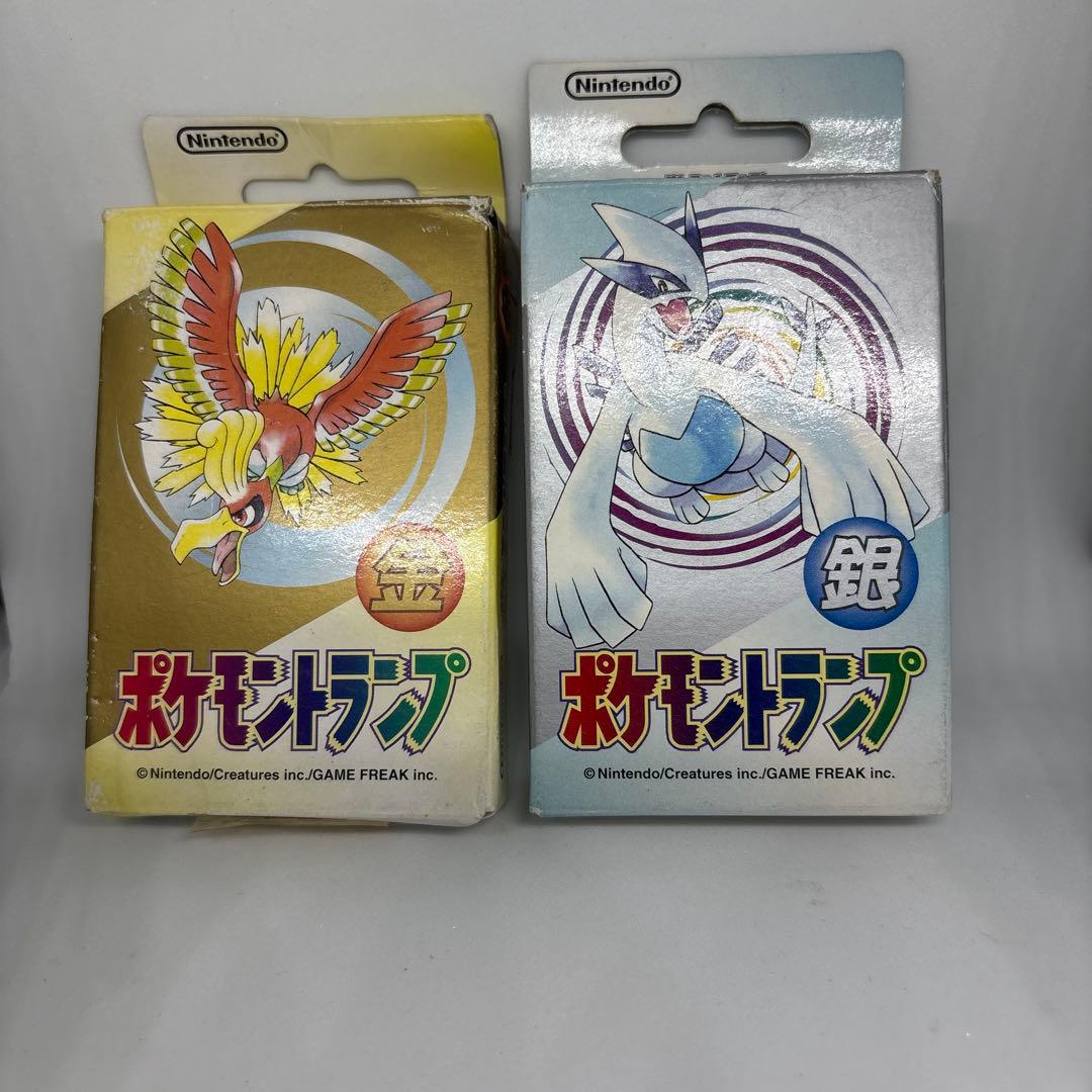 当時物　ポケモントランプ　金銀　未開封品 Pokémon ポケモントランプ金PART2 2000年 当時 レトロ - メルカリ