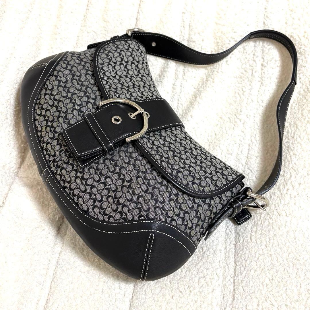 ユチャ COACH コーチ SOHO ワンショルダー バッグ シグネチャー