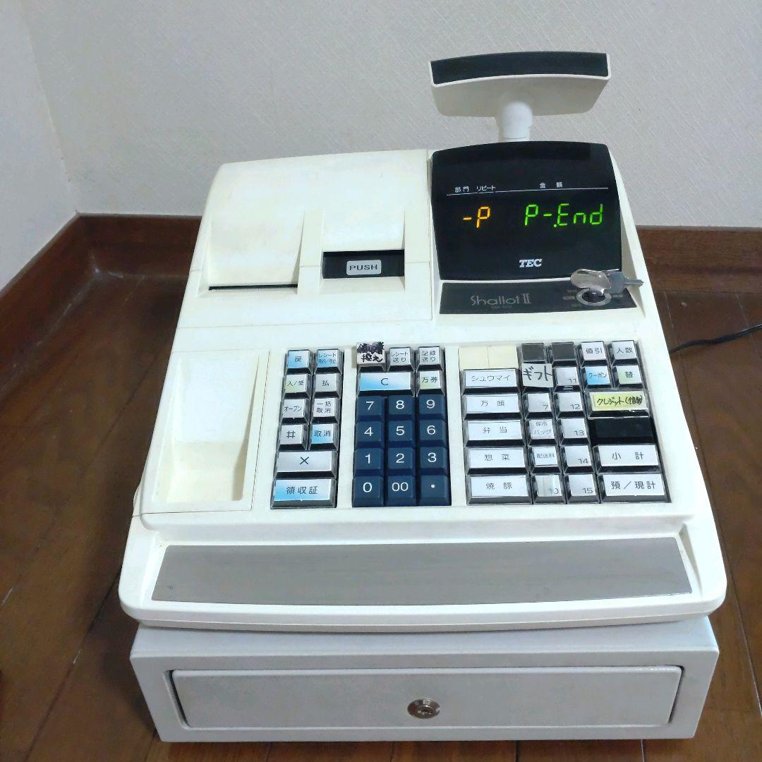 レジスターTEC MA-500 10ボタン 中古使用感あり