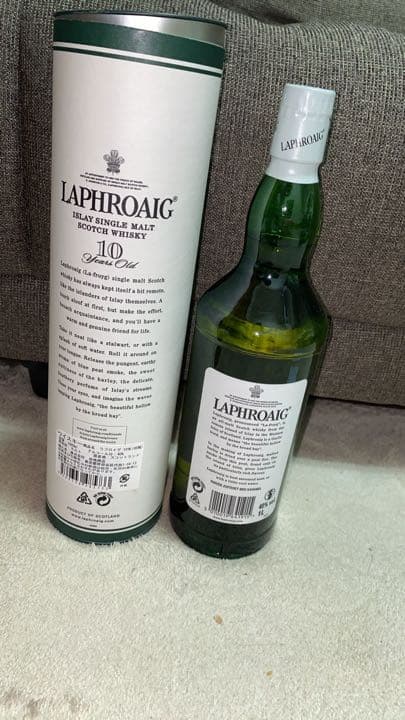 ラフロイグ 10年 旧ボトル 1000ml 未開封 ラフロイグ 10年 旧ボトル 1本