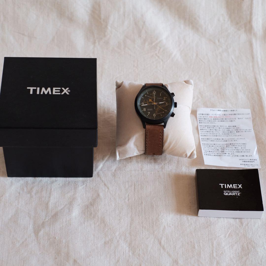 TIMEX インテリジェントクオーツ フライバック クロノグラフ　T2P381