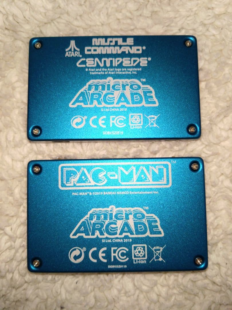 【ATARI micro ARCADE】2種類