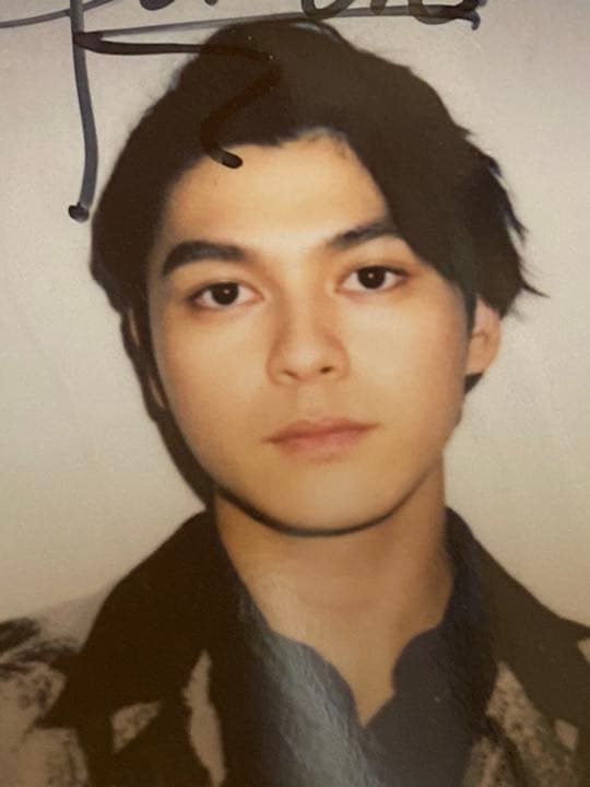 眞栄田郷敦 直筆サイン入りチェキ