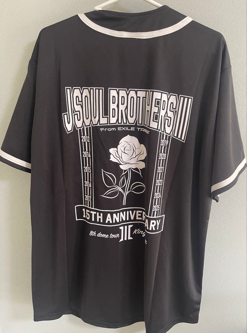三代目 JSB ベースボールシャツ 黒 三代目J Soul Brothers ベース