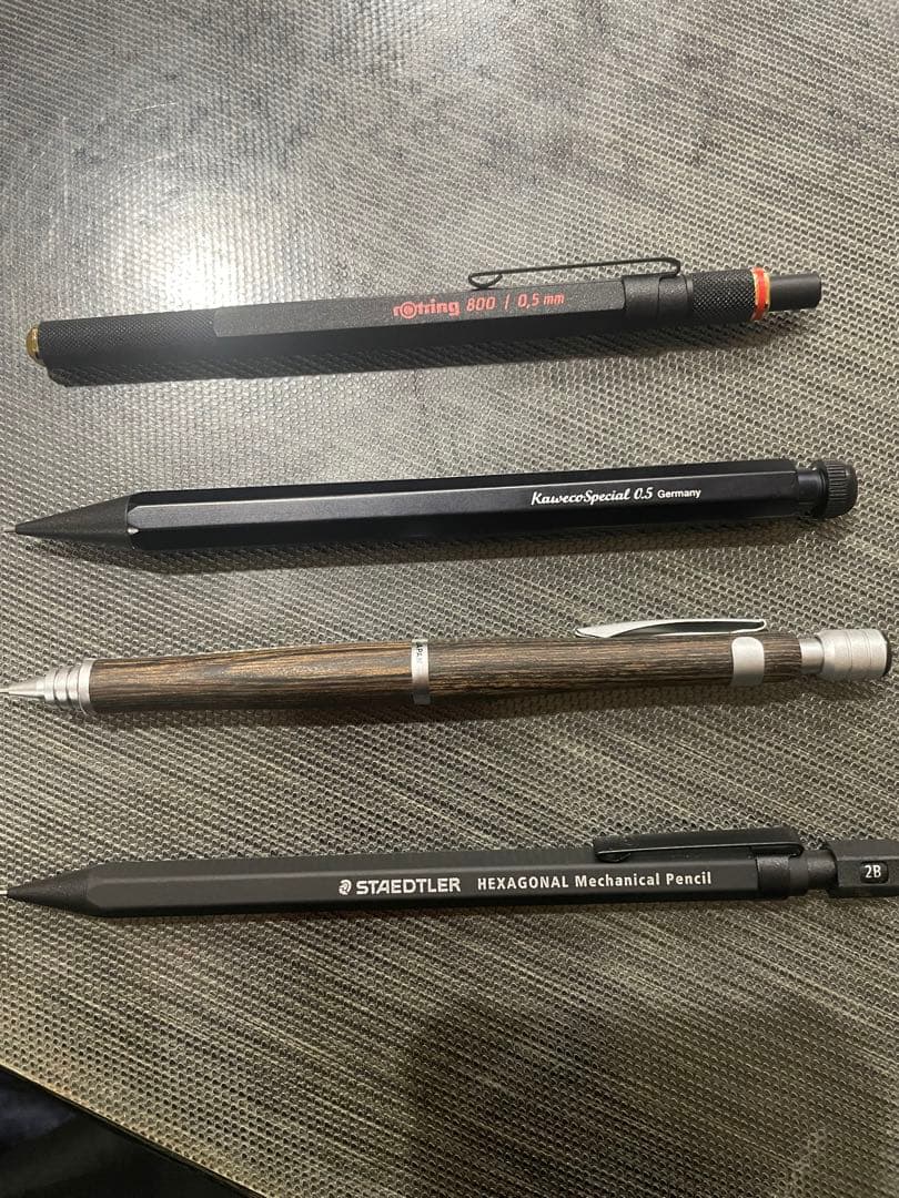 ロットリング800 カヴェコスペシャル s20 ヘキサゴナル 4本セット