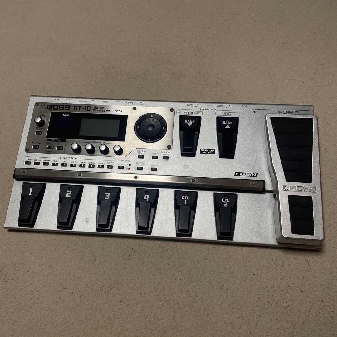 BOSS GT-10 マルチエフェクター アンプ キャビネット シミュレーター