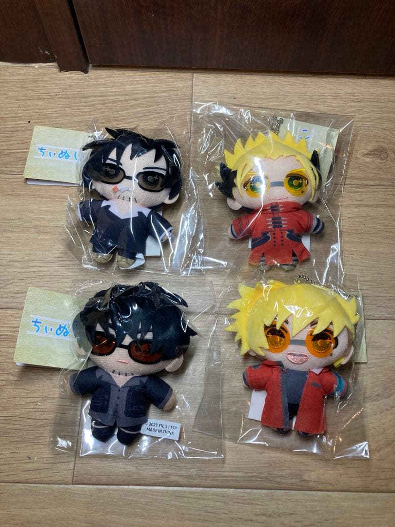 全4種セット】トライガン TRIGUN トライガン展 ちぃぬい ぬいぐるみ